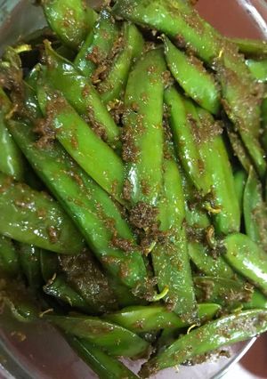 A picture of Masala matar fali.