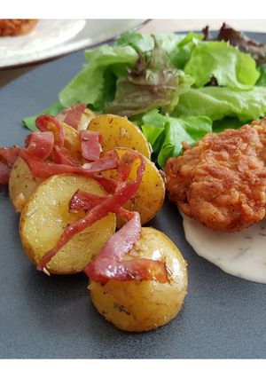 Foto resep Roasted Baby Potato (No Oven Method)
