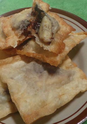 Foto resep Piscok keju kulit pangsit