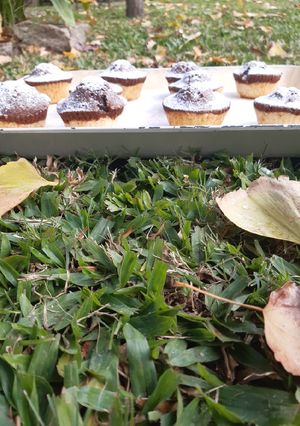 Una foto de Muffins marmolado
