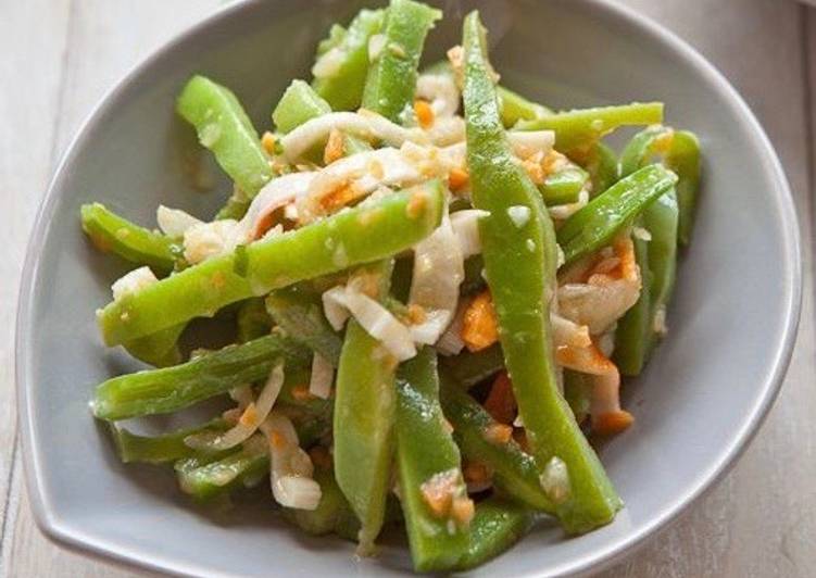 Easiest Way to Prepare Speedy Judías verdes con gambas y surimi, 8 minutos en olla rápida