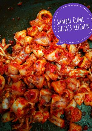 Foto resep Sambal Cumi #BikinRamadanBerkesan