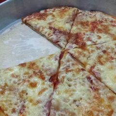 A picture of Homemade pizza.
