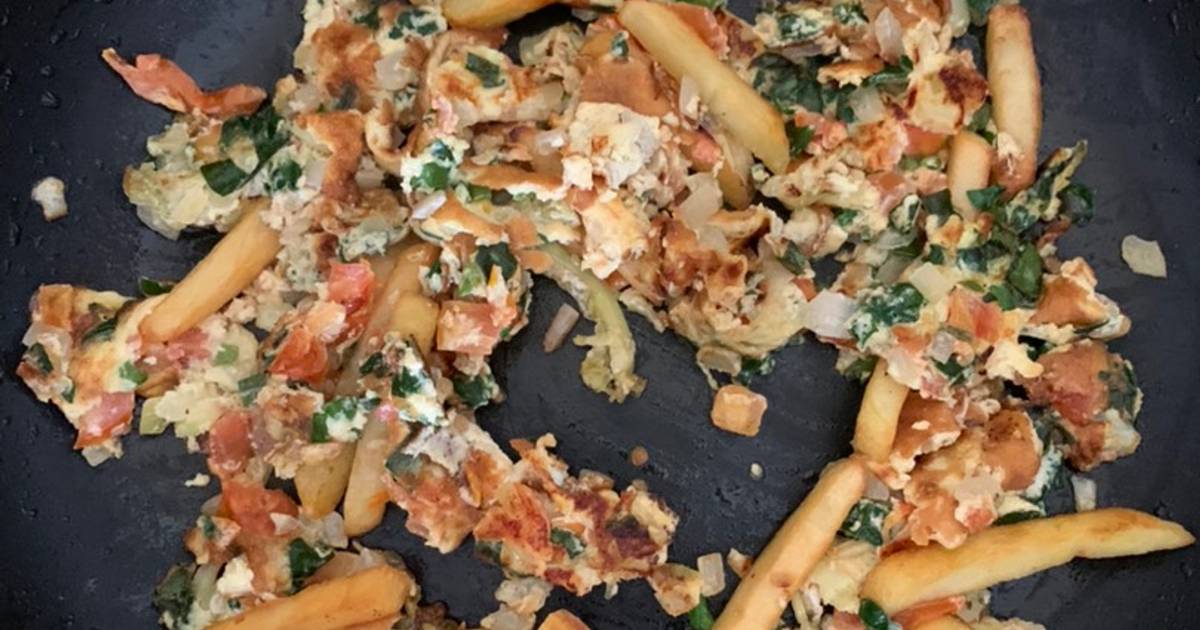 Tortilla de huevo con verduras Receta de Montoya Cookpad