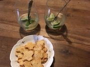 Une photo de cocktail avec alcool rhum