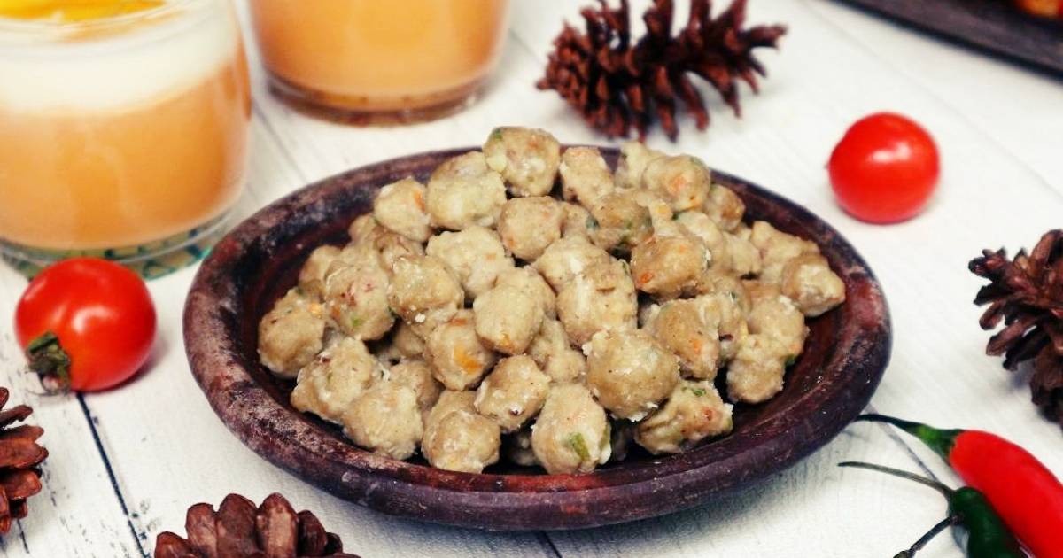 Resep Cilok Daging Sapi Plus Sayuran oleh Tantri Setyorini Cookpad