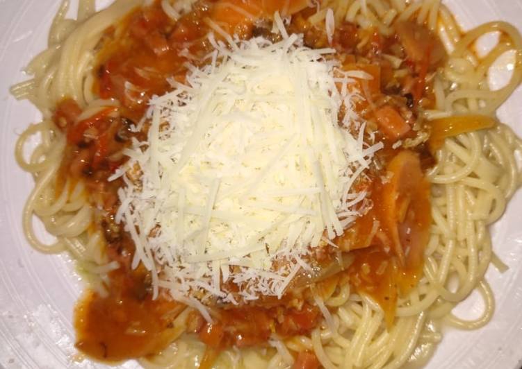 Sphagetti saus bolognese