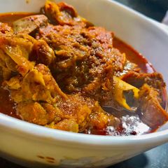 A picture of Mutton Curry.