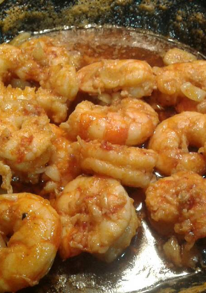 Una foto de Gambas al ajillo