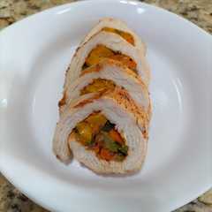 Foto principal de Roll de pollo relleno de vegetales