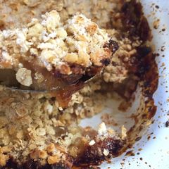 A picture of Basic Apple Crumble (Vegan).