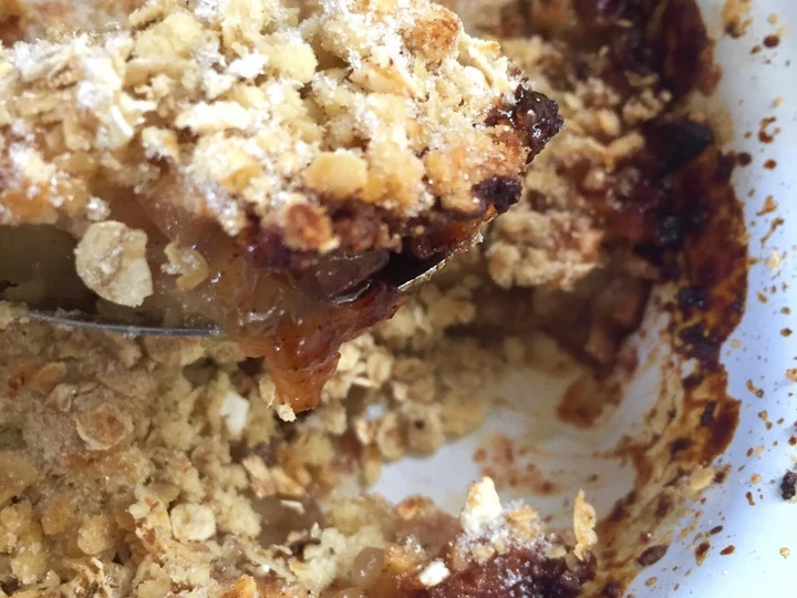 Recipe Basic Apple Crumble (Vegan) which So Delicious
