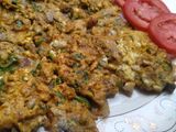 Onion omelet