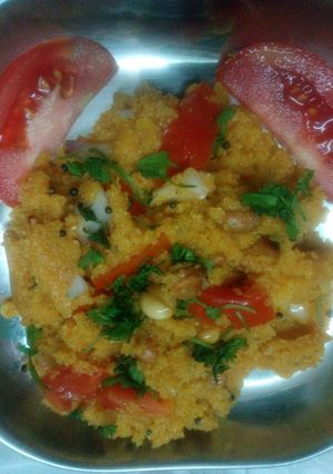 पीनट उपमा (peanut upma recipe in Hindi) रेसिपी मुख्य फोटो