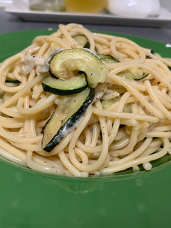Una foto de 🍝 Espaguetis nerano