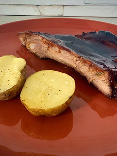 Una foto de Costillas de cerdo agridulces