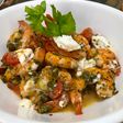 Camarones 🦐 a las hierbas 🌿 y feta