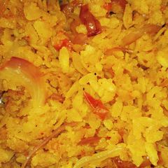 Soft healthy poha A picture of Soft healthy poha.
