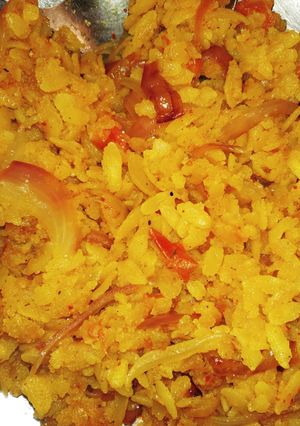 A picture of Soft healthy poha.