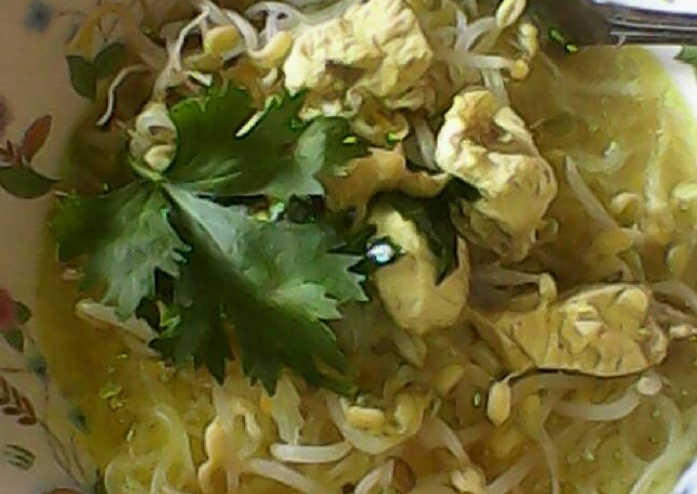 Soto ayam sederhana