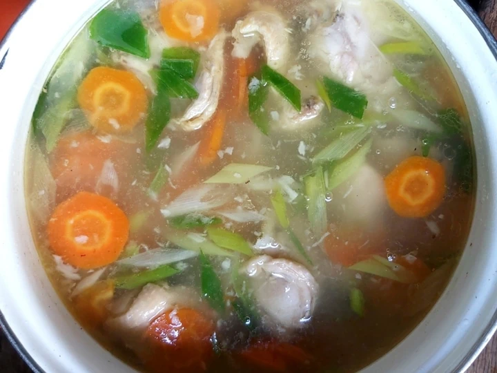 Cara Gampang Menyiapkan Resep Sop ayam sederhana yang Lezat Anti Ribet, Lezat Sekali