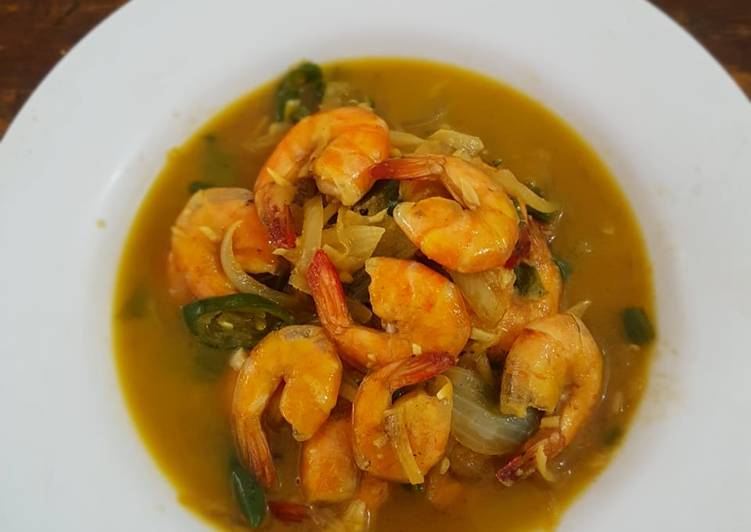 Udang Masak Mentega / Udang Saus Mentega