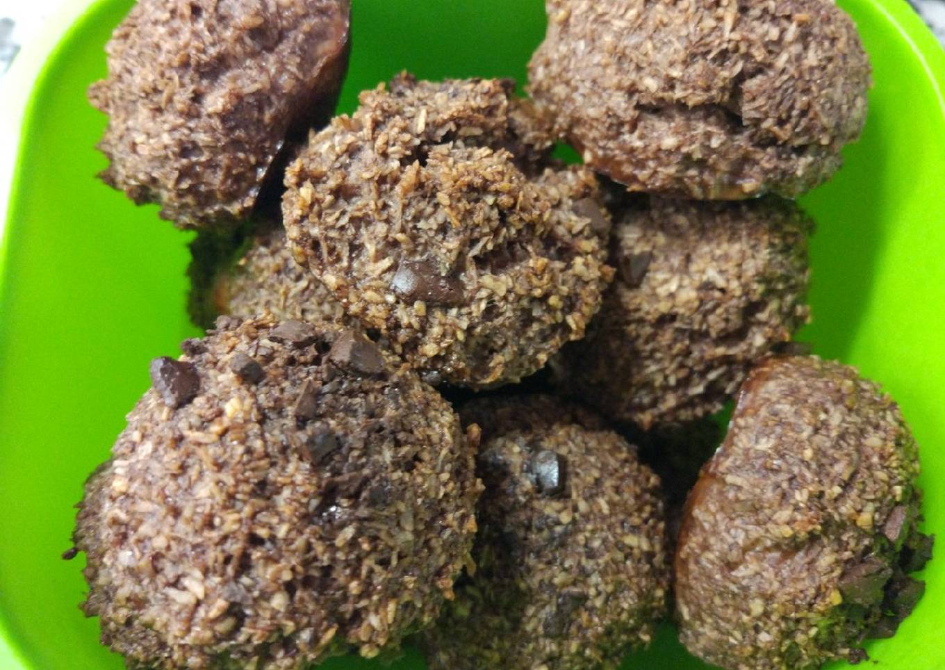 Coquitos de cacao fit