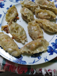 Una foto de Gyozas de ternera