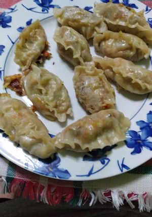 Una foto de Gyozas de ternera