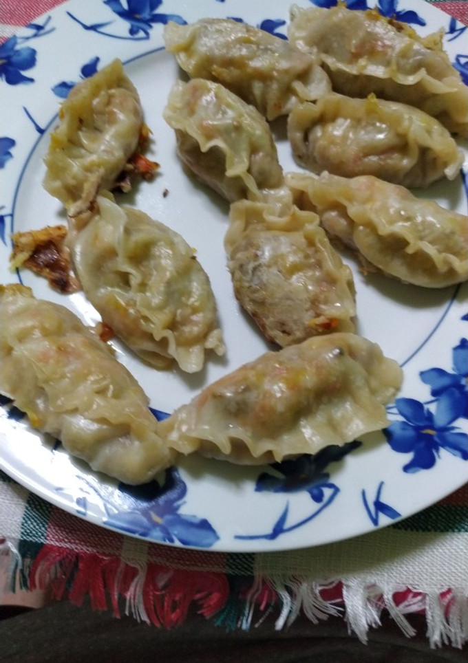 Una foto de Gyozas de ternera