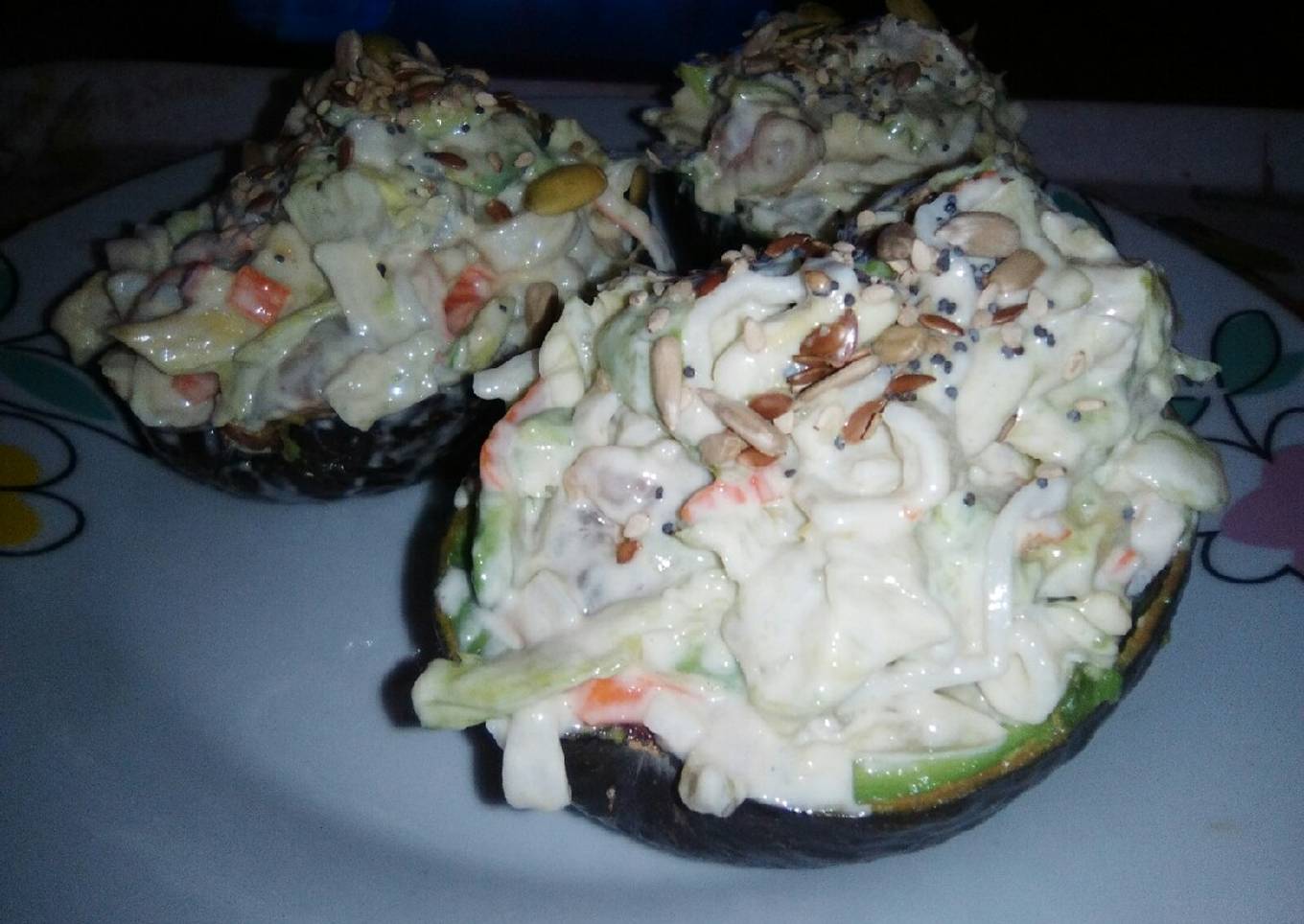 Aguacates rellenos