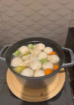 Foto resep Sup oyong baso