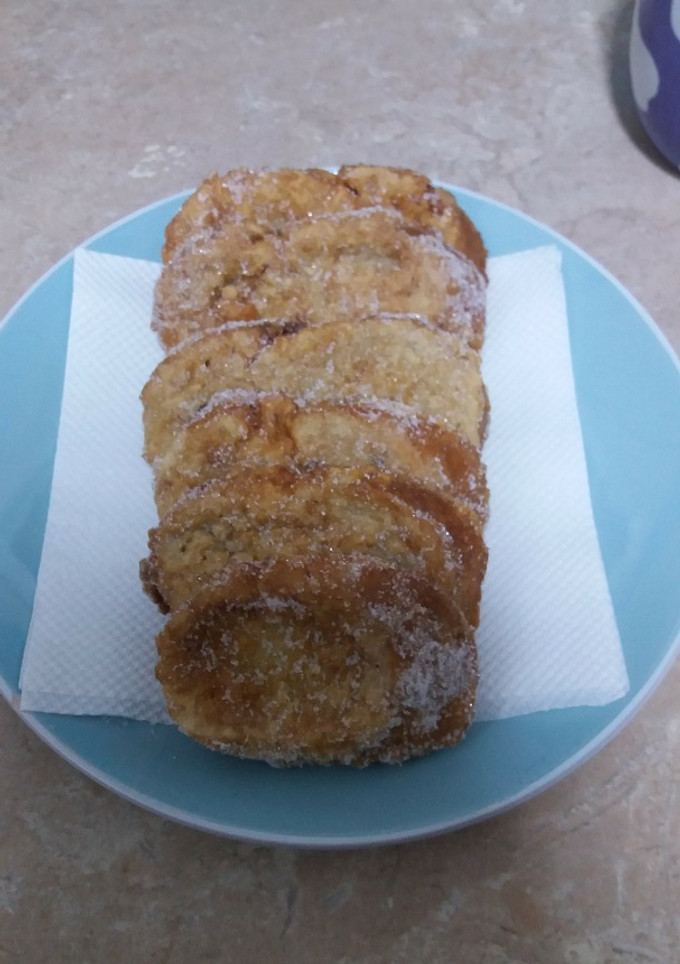 Una foto de Torrijas con canela