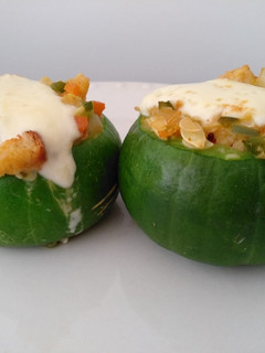 Una foto de Zapallitos rellenos