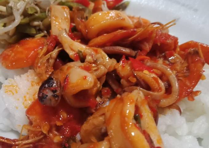 Resep Seafood Pedas Oleh Juitanilam Cookpad