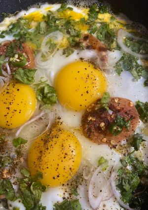 A picture of Special omelette recipe.