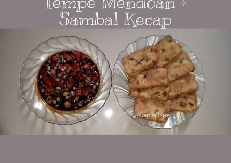 Tempe Mendoan + Sambal Kecap