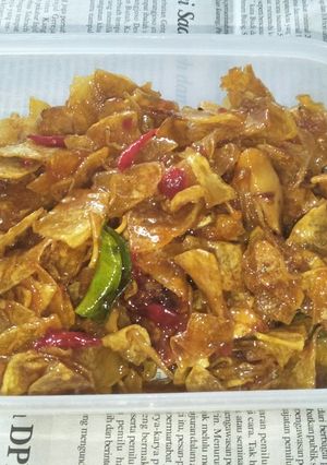 Foto resep Kering kentang teri