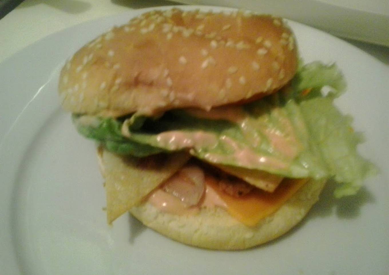 Hamburguesa de antojo!!