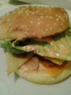 Una foto de Hamburguesa de antojo!!