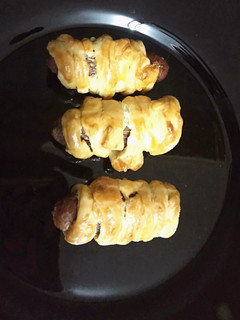 A picture of Sausage wraps.