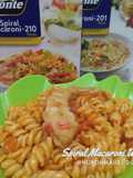 Spiral Macaroni Udang La Fonte