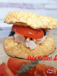 Foto di Pane agli albumi Sandwich