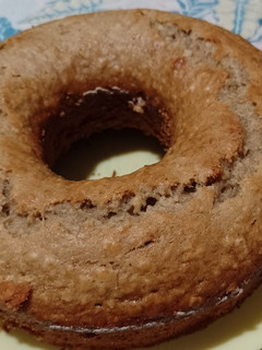 Una foto de Bizcochuelo de avena y banana