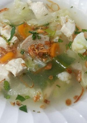 Foto resep Sup Dada Ayam