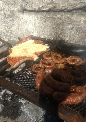 Una foto de Asado