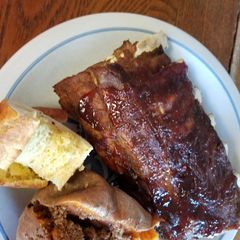 A picture of Instant Pot Baby Back Ribs.