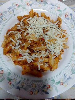 Una foto de Macarrones de la abuela
