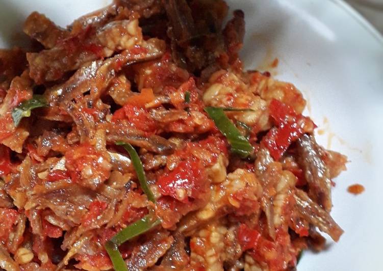 Blado Teri Tempe daun jeruk ala momiera