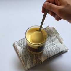 รูปของ Kopi telur vietnam/frothy egg coffee